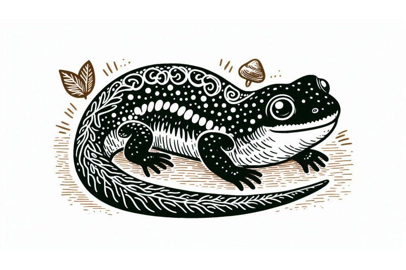doodle-newt-illustration-sketch