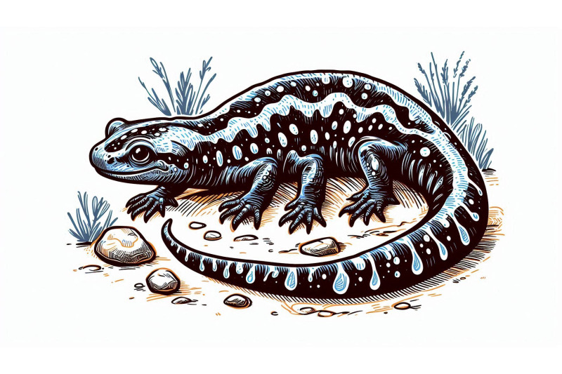 doodle-newt-illustration-sketch