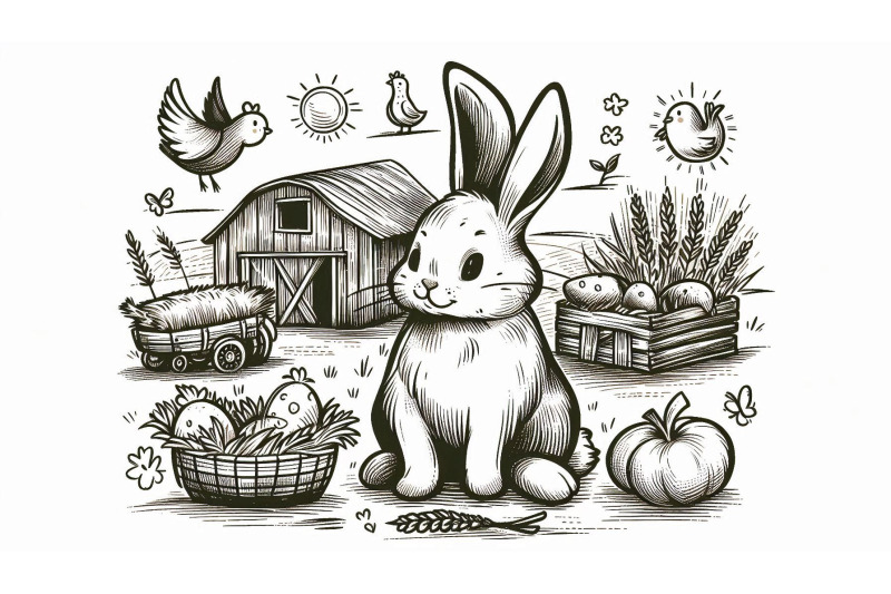 doodle-rabbit-farm-sketch
