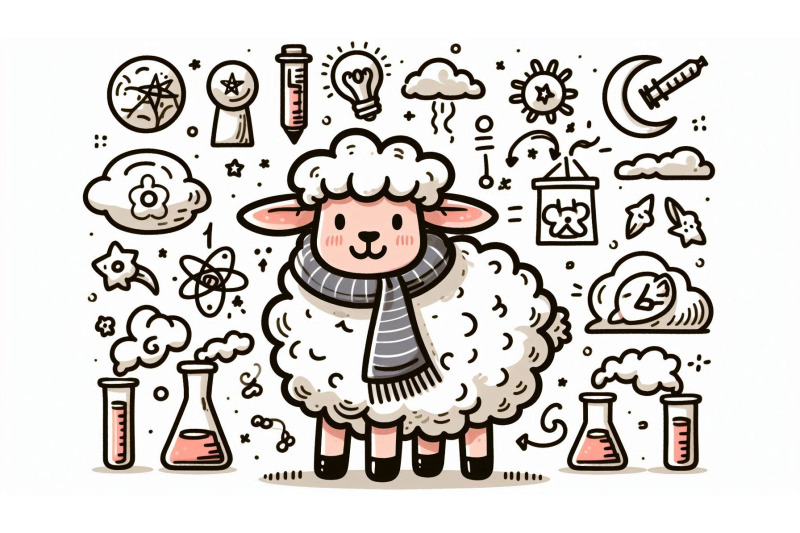 doodle-sheep-character-sketch