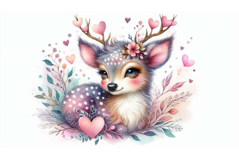 dreamy-deer-heart-antlers