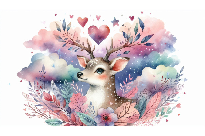 dreamy-deer-heart-antlers