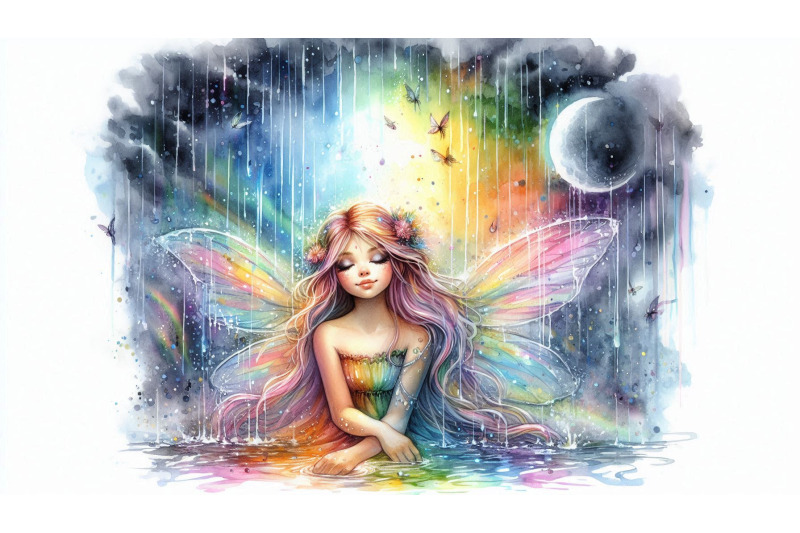 dreamy-fairy-rainbow-rain
