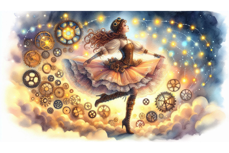 dreamy-steampunk-glowing-girl