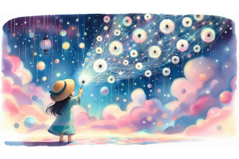 dreamy-watercolor-catching-wishes
