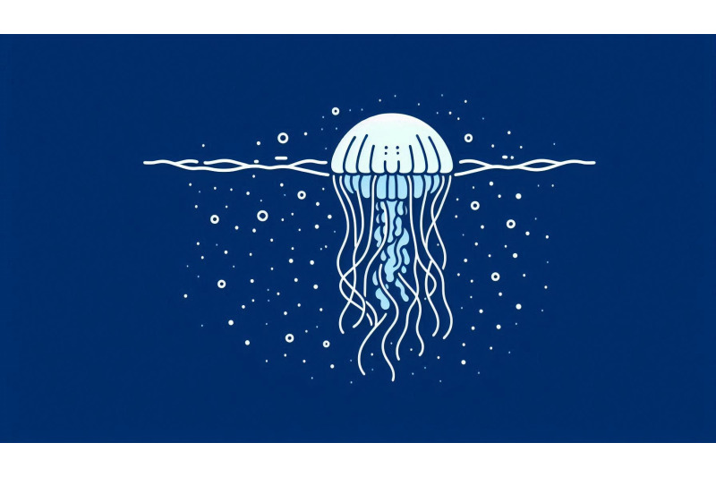 drifting-blue-jellyfish
