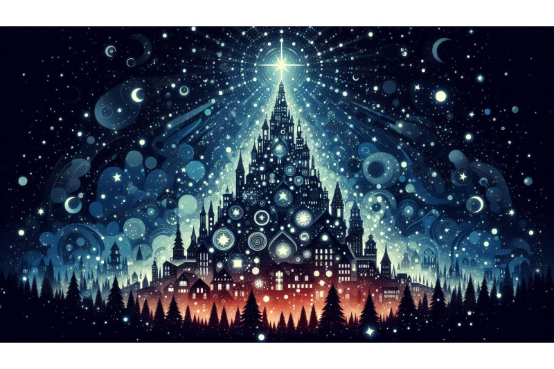 dynamic-christmas-tree-pattern