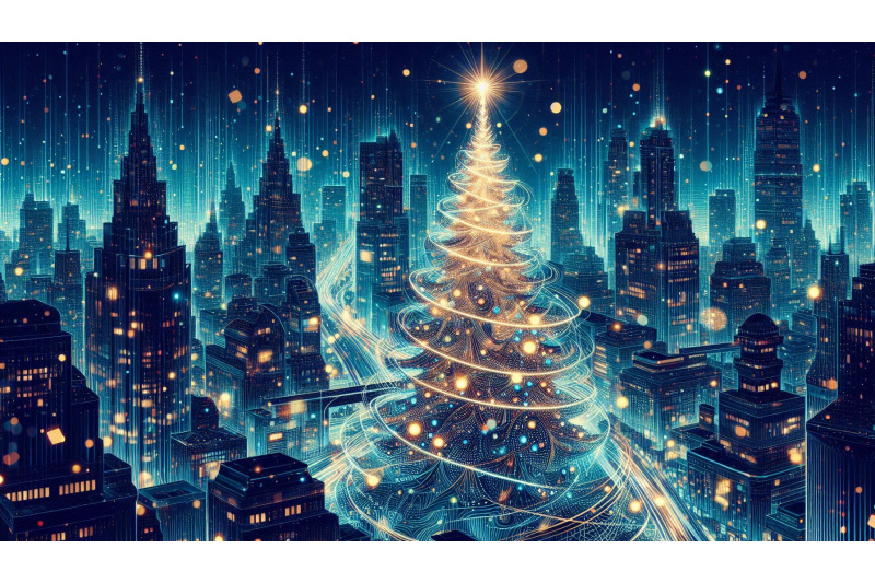 dynamic-christmas-tree-pattern