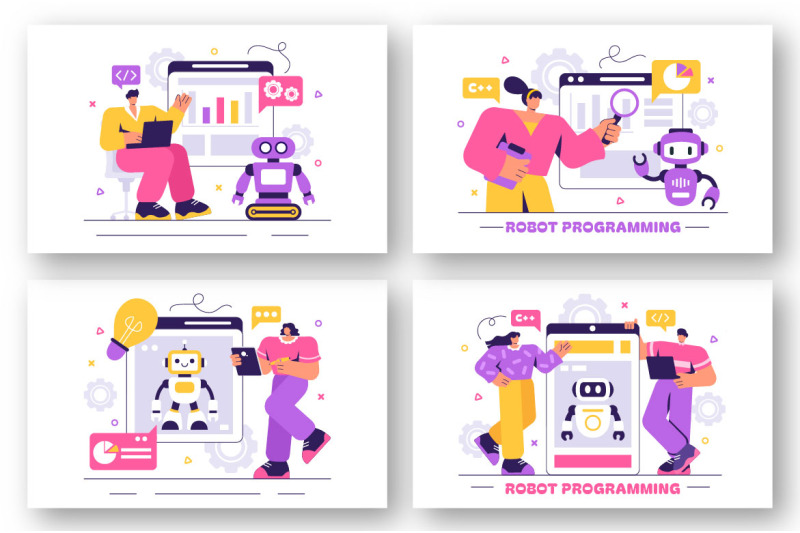 10-artificial-intelligence-robot-programming-illustration