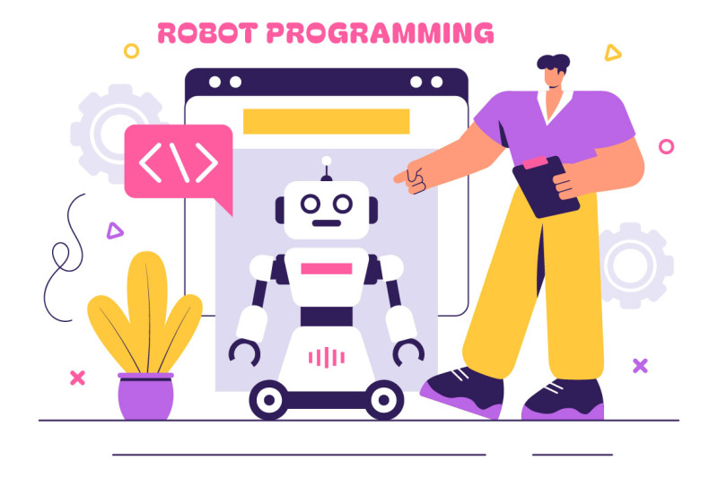 10-artificial-intelligence-robot-programming-illustration