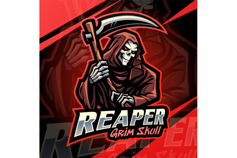 reaper-grimskull-esport-mascot-logo-design