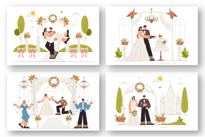 8-wedding-ceremony-celebration-illustration