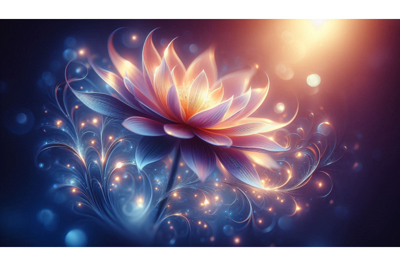elegant-glowing-flower-macro
