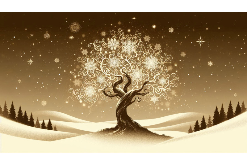 elegant-tree-with-falling-snow