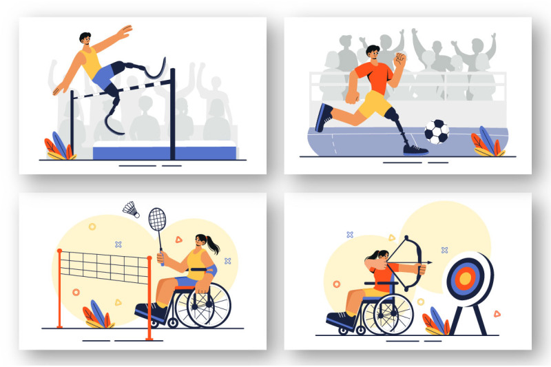 9-sports-for-disabled-people-illustration