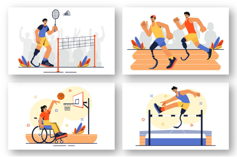 9-sports-for-disabled-people-illustration