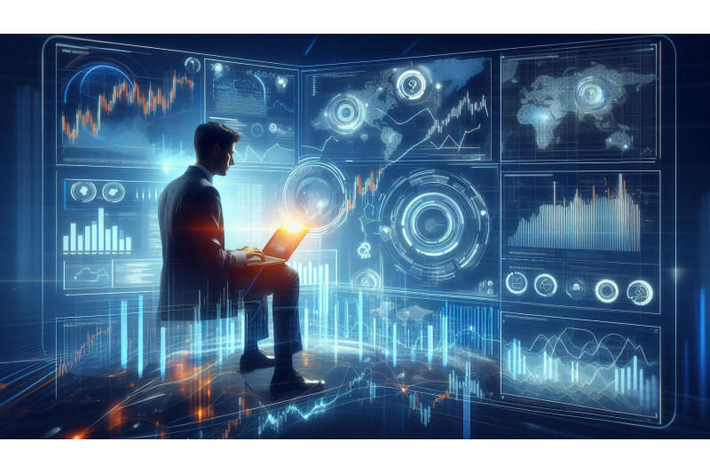 financial-data-hologram