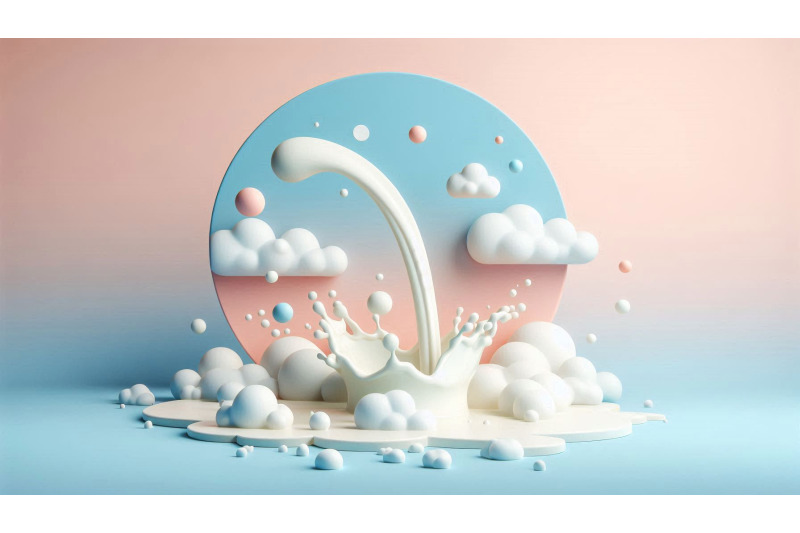 floating-milk-splash-minimal