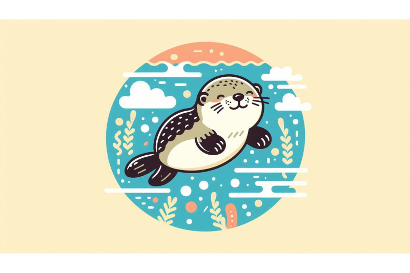 floating-sea-otter