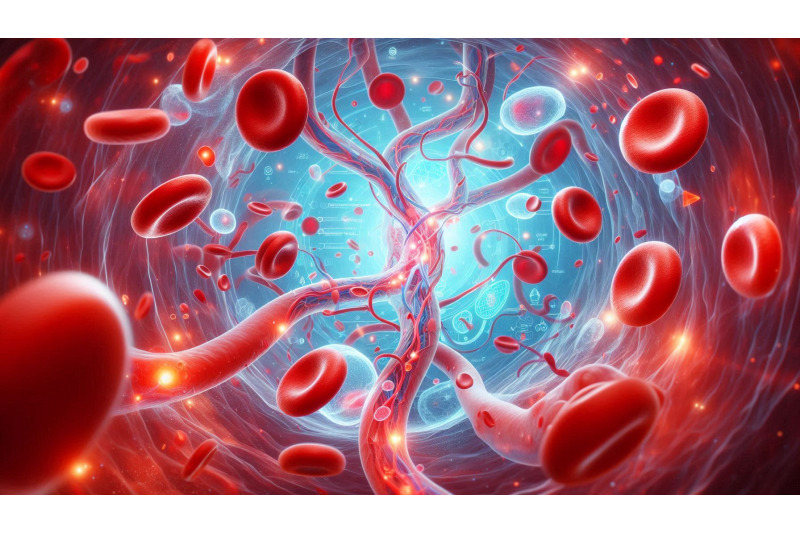 flowing-blood-cells