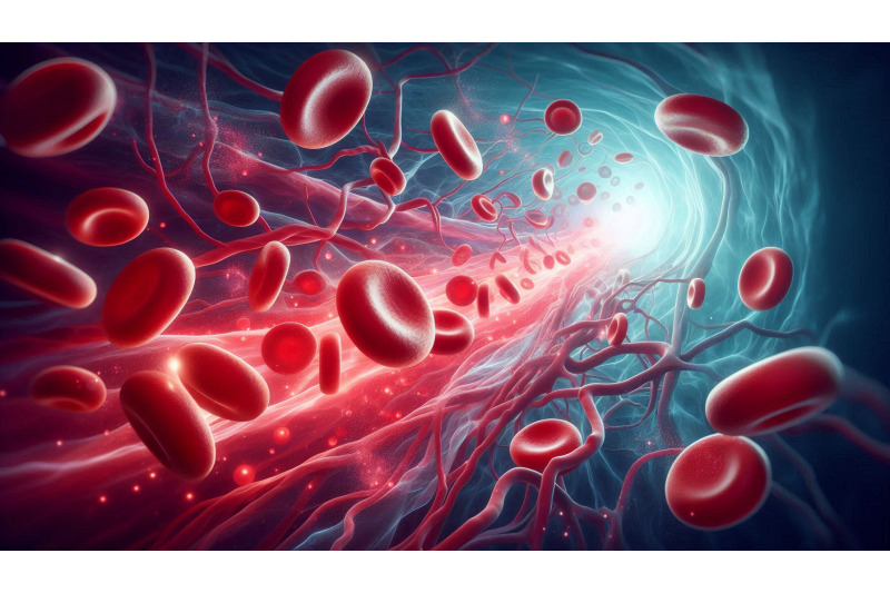 flowing-blood-cells