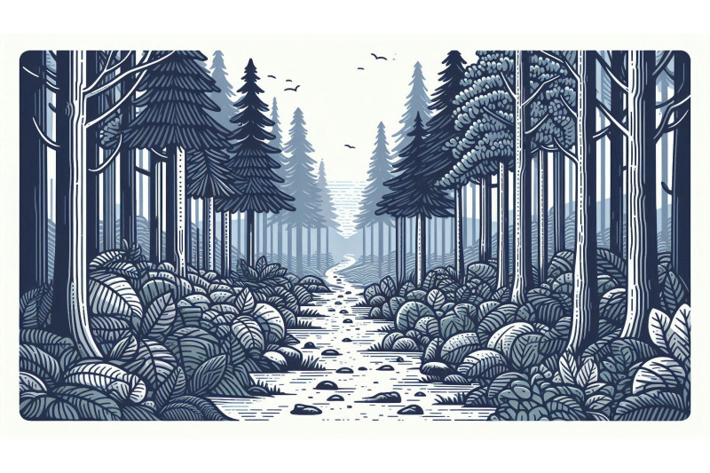 forest-path-trees