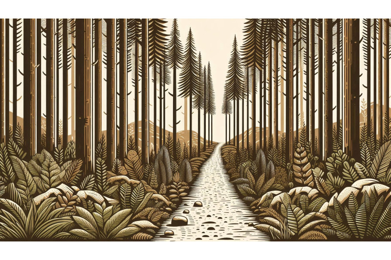 forest-path-trees