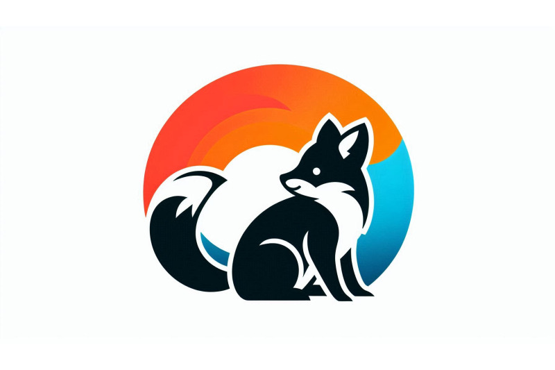 fox-cub-with-colorful-sign