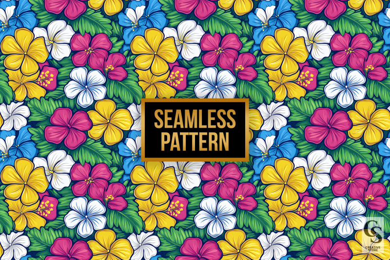colorful-tropical-flowers-seamless-pattern