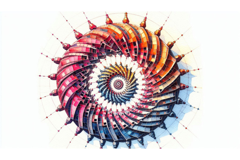 square-spiral-geometry