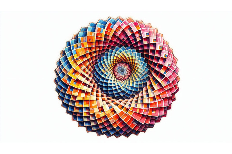 square-spiral-geometry