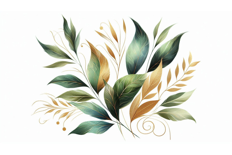 stylized-leaves