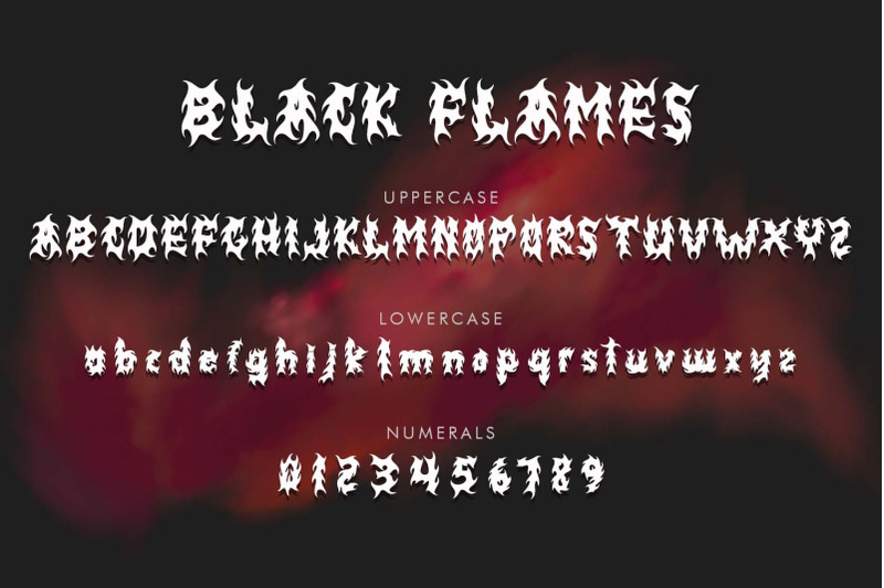 black-flames