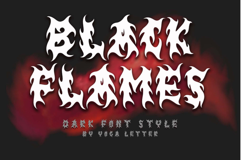 black-flames