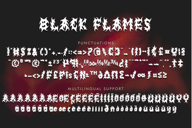 black-flames