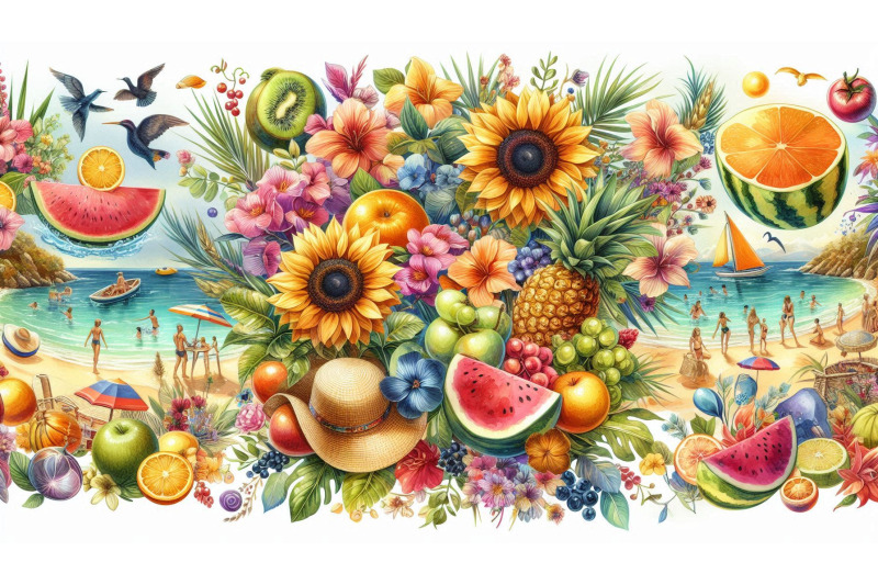 summer-collage