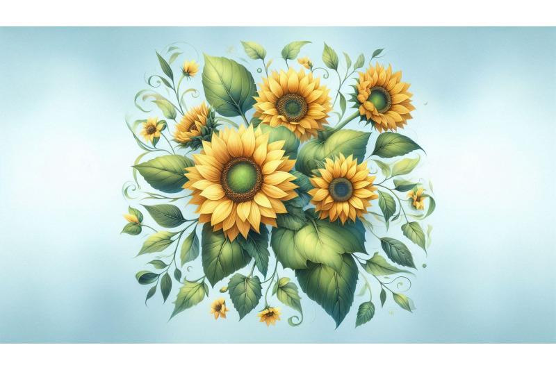 sunflower-pattern