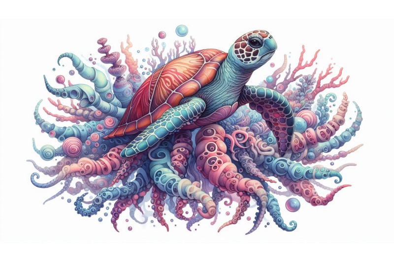 surreal-sea-turtle