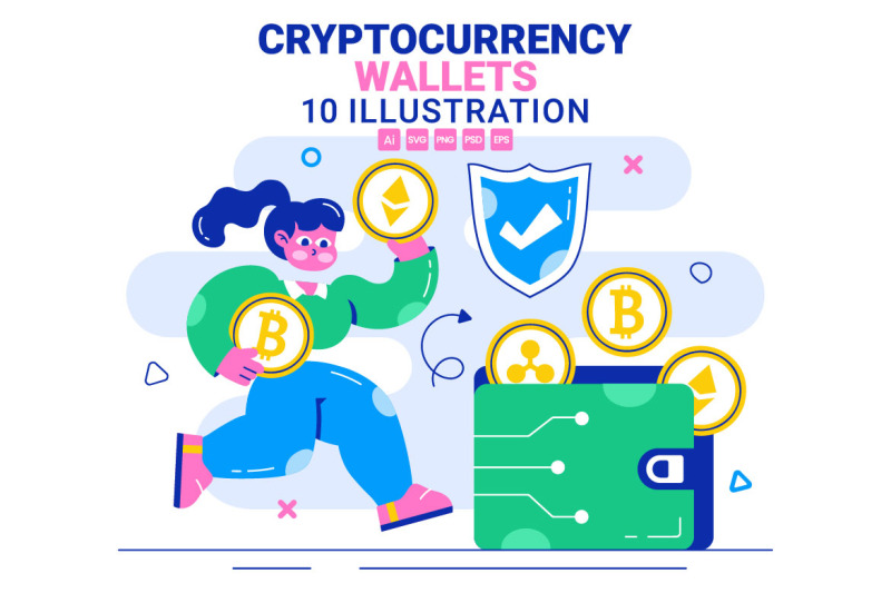 10-cryptocurrency-wallets-illustration