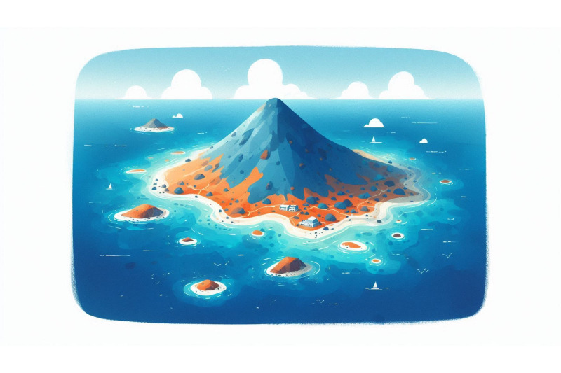 volcanic-island-sea