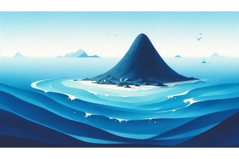 volcanic-island-sea