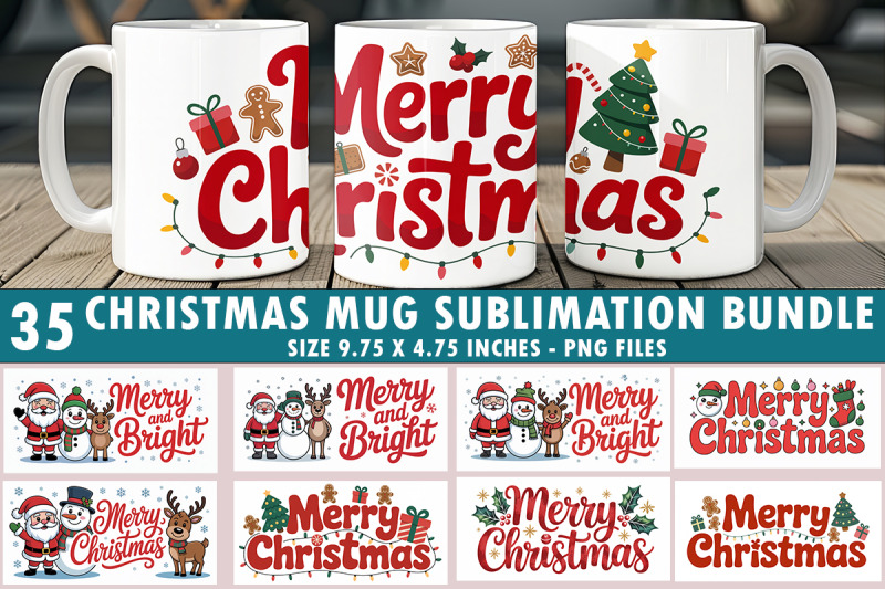 merry-christmas-mug-sublimation-bundle