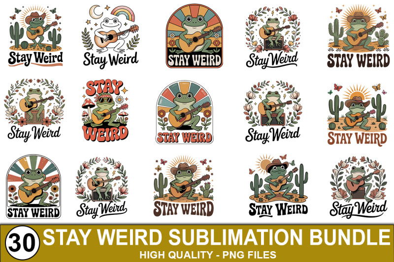 stay-weird-frog-sublimation-bundle