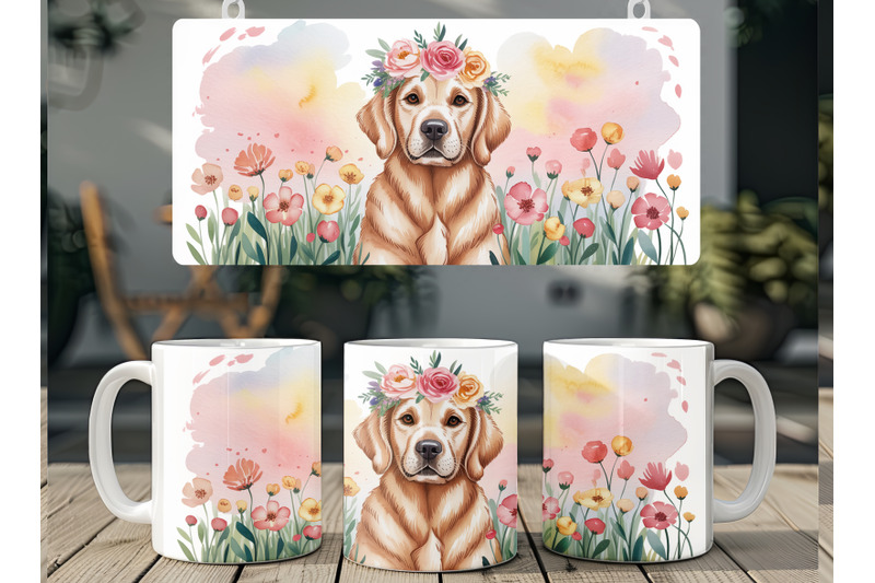 floral-dog-mug-bundle