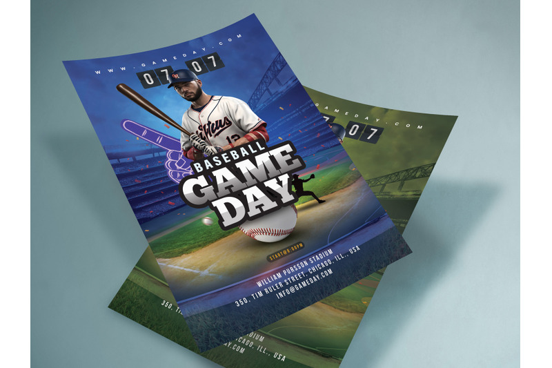baseball-sport-game-day-flyer