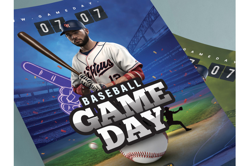 baseball-sport-game-day-flyer