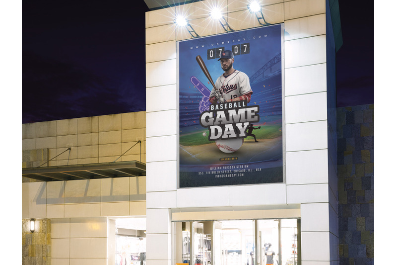 baseball-sport-game-day-flyer
