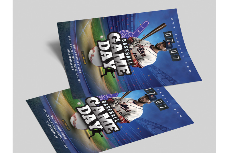 baseball-sport-game-day-flyer