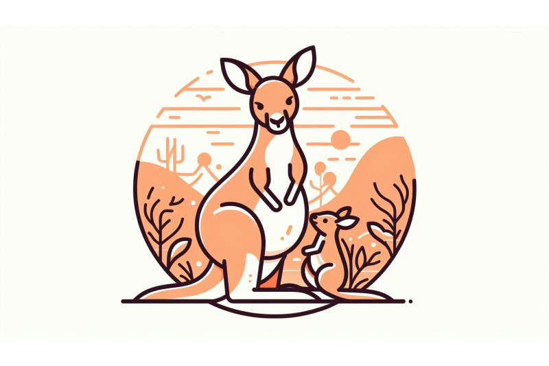 kangaroo-with-joey