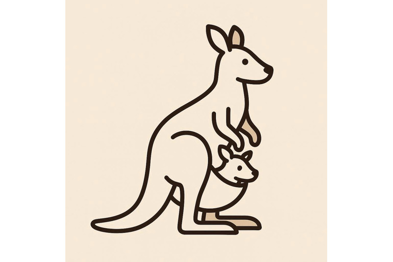 kangaroo-with-joey